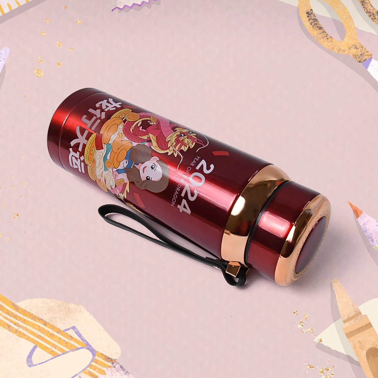 Printed Vacuum Insulated Water Bottle (1pc / 800 ML) Printed Vacuum Insulated Water Bottle (1pc / 800 ML)